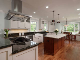 First Floor and Outdoor Living Transformation in Vienna, VA, BOWA - Design Build Experts BOWA - Design Build Experts مطبخ