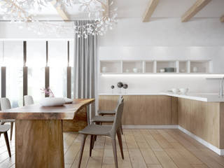 "Шале", Living Easy Living Easy Minimalist kitchen