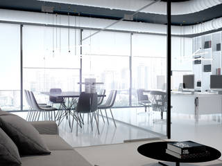 Офис, Living Easy Living Easy Minimalist study/office