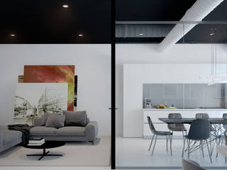 Офис, Living Easy Living Easy Minimalist study/office