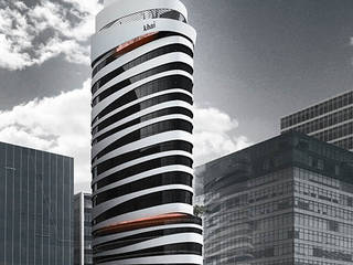 THE KHAI Office Tower, Studio8 Architecture & Urban Design Studio8 Architecture & Urban Design Espaços comerciais