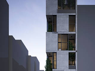 HTK Office & Residence, Studio8 Architecture & Urban Design Studio8 Architecture & Urban Design Espaços comerciais