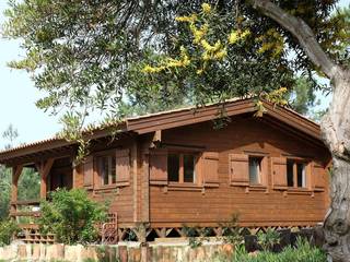 RUSTICASA | Pine Cottage | Zambujeira do Mar, RUSTICASA RUSTICASA Ahşap ev Masif Ahşap Rengarenk