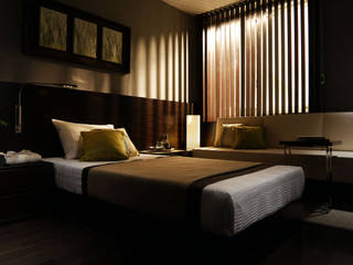 二子玉川riseMR, 株式会社240design studio 株式会社240design studio Modern style bedroom