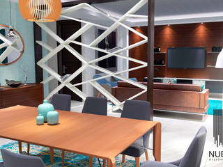 Renders interiorimo, Nueve 3/4 Nueve 3/4 Modern dining room