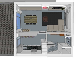 ​Inrichting van een tussenwoning, Sterken Ontwerpen B.V. Sterken Ontwerpen B.V.