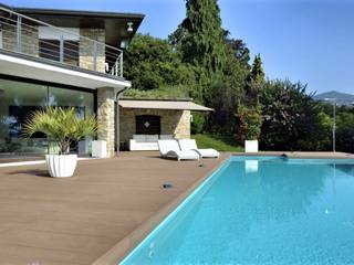 Bellissima piscina con sistema di casseri a perdere, Mirani Sas Mirani Sas Modern pool