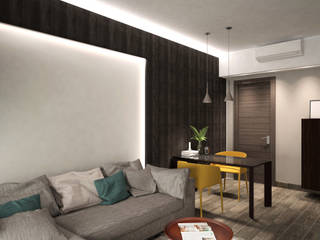 Cadogan | Kennedy Town | Hong Kong, Nelson W Design Nelson W Design Living room