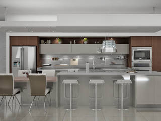 Cocina San Marcelo, Toque De Menta Toque De Menta Built-in kitchens