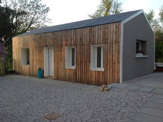 Buero renovierung, Softarchitecture Softarchitecture Wooden houses Wood Wood effect