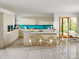 Recreate your Kitchens with designing service in Kirkintilloch Homeworld Modern Kitchen Bricks Kitchen utensils