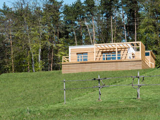 COMMOD - Wir bauen Ihr individuelles Holzmodulhaus., COMMOD-Haus GmbH COMMOD-Haus GmbH Casas de campo