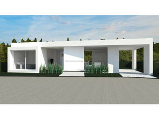 Casa YP, MCA - Estudio de Arquitectura MCA - Estudio de Arquitectura Casas minimalistas