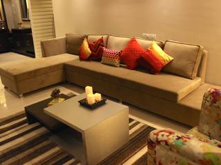 Mystic Moods,Pune, H interior Design H interior Design Moderne Wohnzimmer