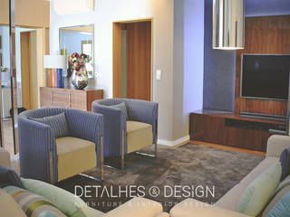 Projeto Design de Interiores - Sala de Estar, Detalhes & Design Detalhes & Design