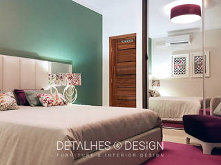 Projeto Design de Interiores - Quarto tropical, Detalhes & Design Detalhes & Design