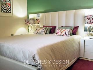 Projeto Design de Interiores - Quarto tropical, Detalhes & Design Detalhes & Design