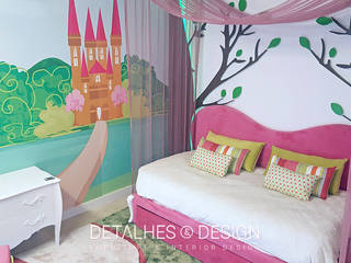 Projeto Design de Interiores - Quarto de Princesa, Detalhes & Design Detalhes & Design