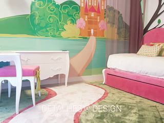 Projeto Design de Interiores - Quarto de Princesa, Detalhes & Design Detalhes & Design