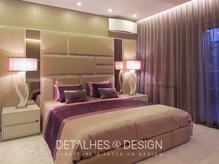 Projeto Design de Interiores - Suite com WC privativo, Detalhes & Design Detalhes & Design