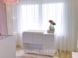 Projeto Design de Interiores - Quarto de bebé menina, Detalhes & Design Detalhes & Design