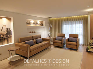 Projeto Design de Interiores - Open space (Hall, Sala e Cozinha), Detalhes & Design Detalhes & Design