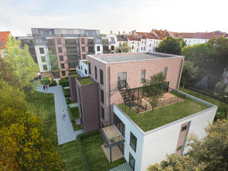 smart lofts U18, Ecobau GmbH Ecobau GmbH Meergezinswoning