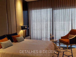 Projeto Design de Interiores - Quarto moderno, Detalhes & Design Detalhes & Design