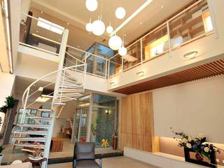 新屋-芥子, 一穰設計_EO design studio 一穰設計_EO design studio Salas modernas