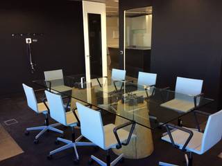 Reforma de espacio de oficinas, Empresa constructora en Madrid Empresa constructora en Madrid Modern Study Room and Home Office