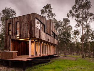 Cabaña Tunquen, Dx Arquitectos Dx Arquitectos Log cabin