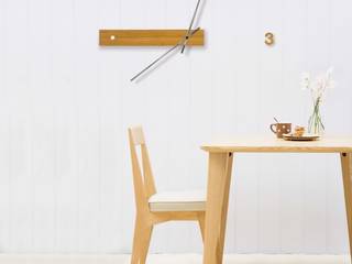 Residence, Just For Clocks Just For Clocks Modern dining room Solid Wood Multicolored