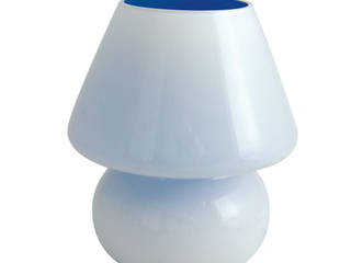 Dream Colours Nautical Glass Table Lamp - Blue Litecraft Гостиная в стиле модерн Освещение