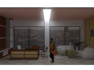 office_K, Francesca Di Giannantonio_Architetto Francesca Di Giannantonio_Architetto Modern style study/office