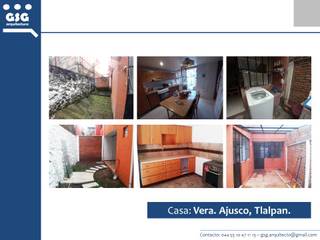 Remodelacion de Casa. Ajusco, Tlalpan, GSG Arquitectura Sa de CV GSG Arquitectura Sa de CV