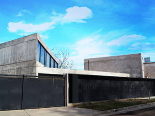 Casa Bajo La Viña, Horizontal Arquitectos Horizontal Arquitectos Maison individuelle Béton