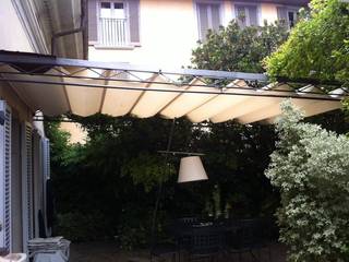 Pergola Relax, Tendasol Tendasol Nowoczesny balkon, taras i weranda Aluminium/Cynk