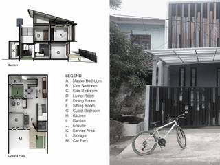 Yanalutfi Haus, Monuspace Architect:modern oleh Monuspace Architect, Modern