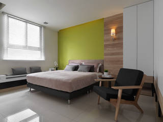 C House, 夏沐森山設計整合 夏沐森山設計整合 Dormitorios de estilo moderno