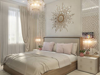 Квартира на улице Столетова. Спальня, Diana Tarakanova Design Diana Tarakanova Design Classic style bedroom