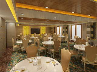 Hotel - Restaurant, Banquet and Convention Center, Srijan Homes Srijan Homes Espacios comerciales