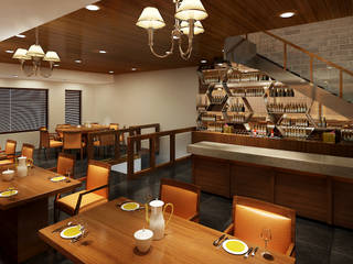 Restaurant - a major Franchise, Srijan Homes Srijan Homes Bedrijfsruimten