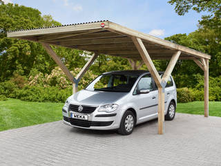 WEKA Y-Carport 612 - Einzelcarport / Doppelcarport, WEKA Holzbau GmbH WEKA Holzbau GmbH