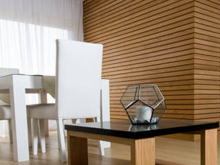 Dr. Allam Apartment, CUBEArchitects CUBEArchitects Minimalist dining room