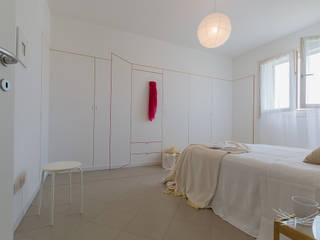 Appartamento campione in palazzine di nuova costruzione a Cormano (provincia di Milano), Home Staging & Dintorni Home Staging & Dintorni Scandinavian style bedroom