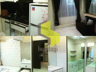 Interior apartment, Hundagi interior design Hundagi interior design Moderne slaapkamers Multiplex