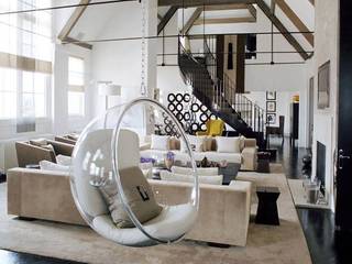 Bubble Swing, Spacio Collections Spacio Collections Living roomSofas & armchairs Textile White