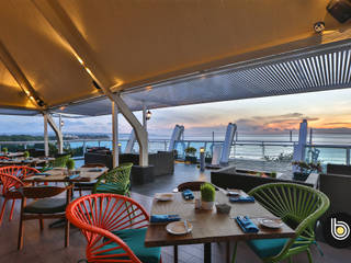 Riva Rooftop Bar & Restaurant, BB Studio Designs BB Studio Designs Commercial spaces Restoran