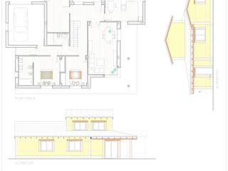 Vivienda unifamiliar rústica, mh11arquitectos mh11arquitectos منازل