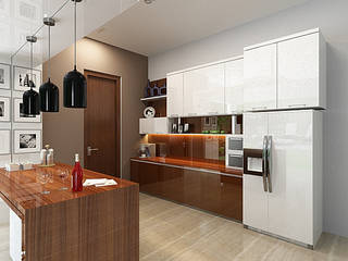 Kitchen Set, Akilla Concept Akilla Concept Classic style kitchen Solid Wood Multicolored